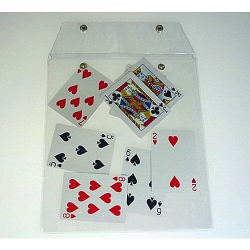 Super Force Bag (Clear) Transparent, Mentalism Magic Tricks,Magic Accessories,Stage Magic Props,Close Up,Party Trick