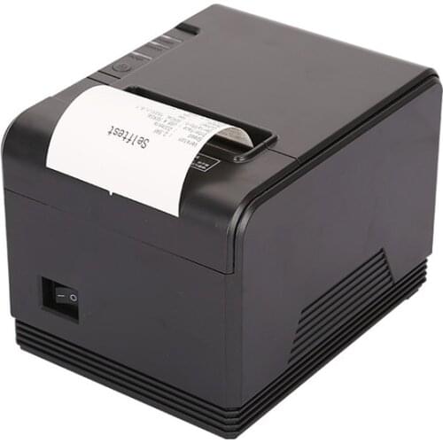 Q200 Takeaway Order Retail Cash Register Ticket USB Network Serial Parallel Port 80mm Thermal Receipt Printer Auto-Cut Paper