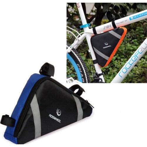 Roswheel 2016 Bike Bicycle Bags Cycling Front Frame PVC Tube Bag Triangle Bike Bag Bike Accessories