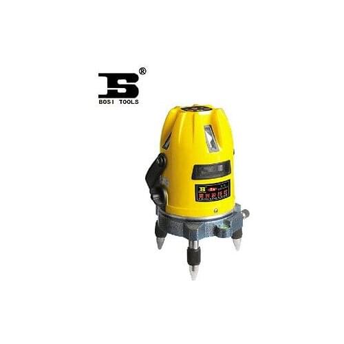 360 Revolving Clear Five Lines Cross Line Laser With 635nm Wavelength