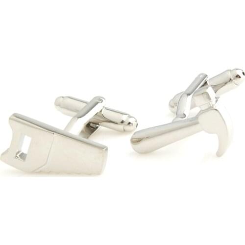 YH-1326 Novelty Hammer Cufflinks, Saw Cufflinks Wholesale - Facotry Direct Wholesale