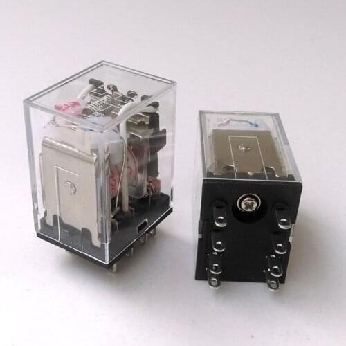 5pcs/lot CHINT JZX-22F(D)-2Z AC220V General Relay HH52P Mini Relay MY2NJ with light