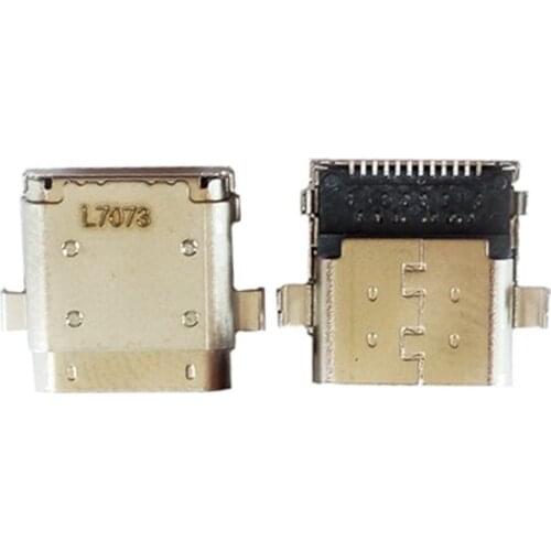 10Pcs USB Charger Charging Dock Port Connector For Dell XPS12 9250 XPS12D 9Q23 9Q33 Laptop Portable DC Jack Power Type C Plug