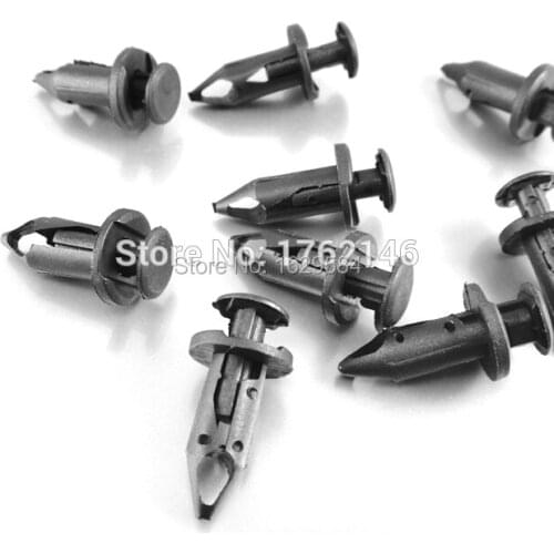 100 pcs ATV Fender Retainer Clips Fasteners Case For Bayou, Brute, / KFX400, KFX450, KFX700