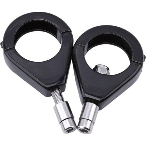 2Pcs/set Turn Signal Light Lamp Indicator Relocation Fork Mounts Brackets Durable Motorcycle Accessories Light Bracket