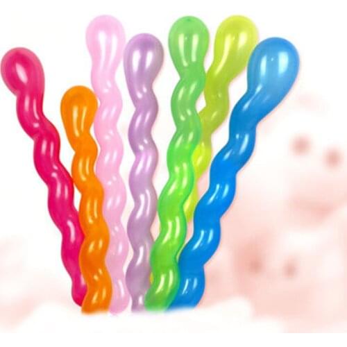 20pcs/lot Multicolor spiral Latex Balloons Birthday Party Decorations Kids Balloons Wedding Party Suppliers