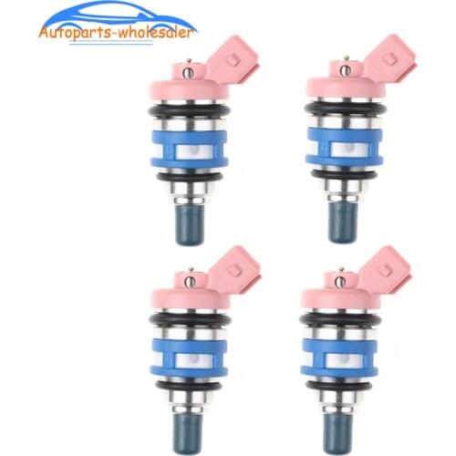 4 PCS 16600-85E06 1660085E06 For Nissan Maxima II (J30) 3.0 i Saloon 1988-1994 Fuel Injector 16600-21V02/1660085E01/1660085E05