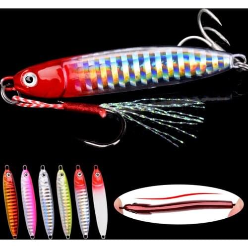 6pcs Metal Jigging Spoon 15G 20g 30G Shore Casting Jig Drag Cast Sea Bass Pike Lure Artificial Hard Baits Pesca Isca