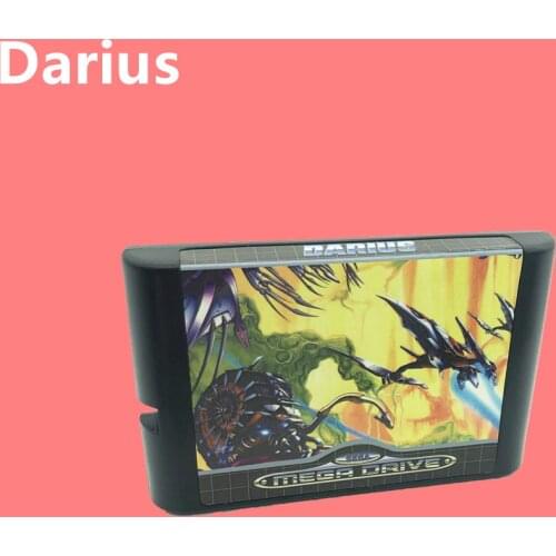 Darius For SEGA GENESIS And Mega Drive 16 bit Video games conosle