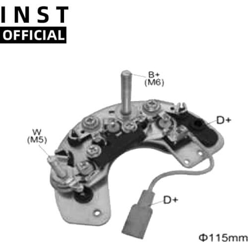 ALTERNATOR GENERATORS RECTIFIER BRIDGE FOR ILR567HD 84 468 UBB 136 132720 RL-11H