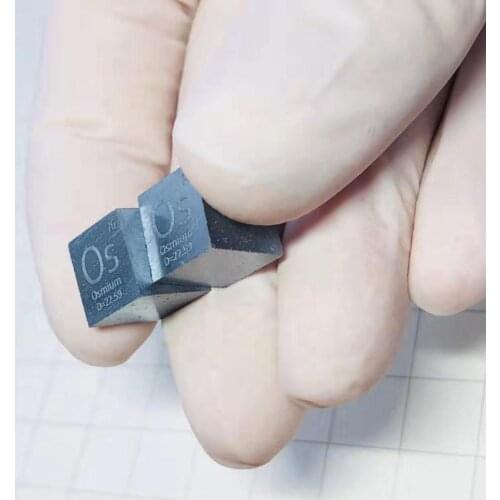 Osmium precision density cube 10mm - 99.95