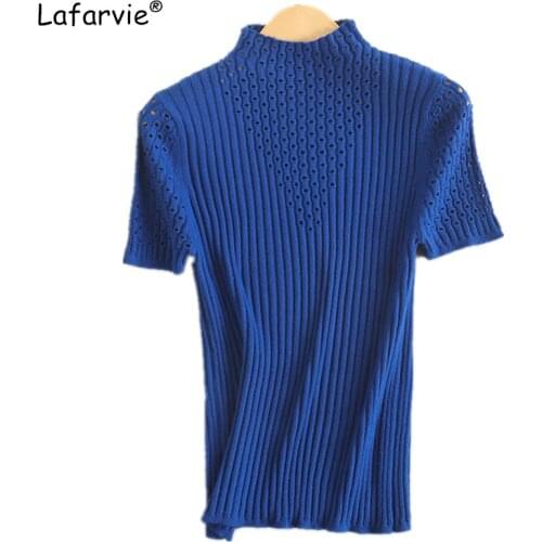 Lafarvie Women's Knitted T-shirts