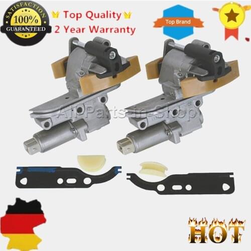 AP01 1 Pair Left +Right Timing Chain Tensioner+2 Gaskets for Audi Passat Superb 078109087C / E / F / H / B 078109087c 078109087f