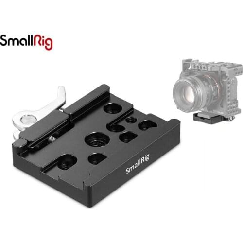 SmallRig Camera Monopod Head Quick Release Plate ( Arca-type Compatible) QR Plate For Arca-Swiss Plate Tripod Accessories 2143