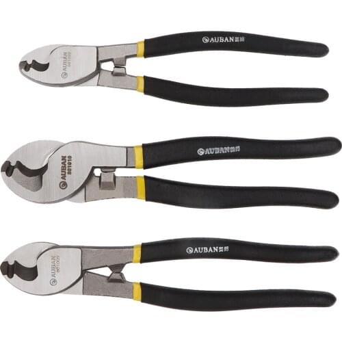 1PCS 8"/10" Inch Heavy Duty Carbon Steel Cable Cutter Electric Wires Cutting Stripper Multifuntional High Quality Cable Cut