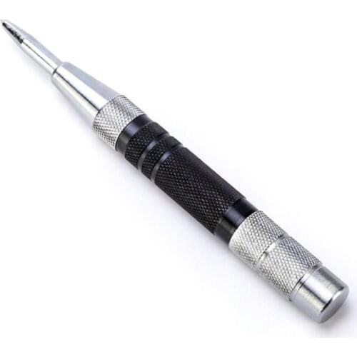 Super Strong Automatic Centre Punch and General Automatic Center Punch Adjustable Spring Loaded Metal Drill Tool