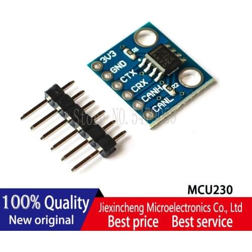MCU230 Bus transceiver SN65HVD230 CAN communication module 230