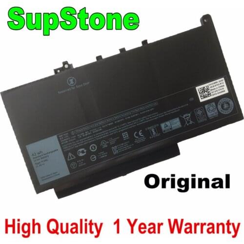 SupStone Genuine Original 11.4V 7CJRC Battery for Dell Latitude E7270 E7470 E7270 P61G F1KTM NJJ2H PDNM2 21X15 P26S V6VMN 579TY