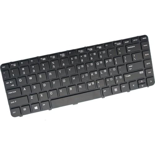 Keyboard Fit for HP PROBOOK 430 G3 440 G3 446 G3 United States Edition Repalcement Parts With Frame Black