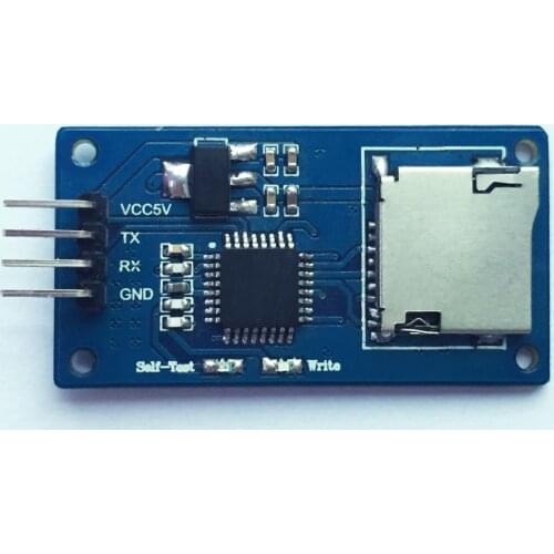 Mini Serial Port Data Recorder SD Card Storage Txt Format Data Collection and Storage