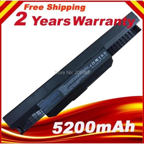 New laptop battery for ASUS X54C X54H X54HR X54HY X54L X54LY Laptop A41-K53 A32-K53 6 cells K53