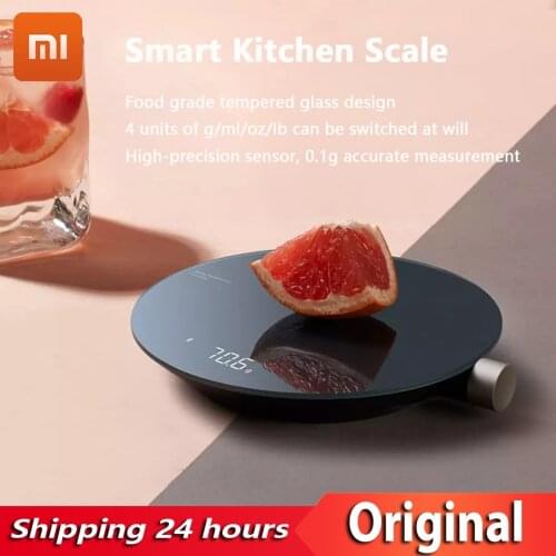 New YOUPIN HOTO Smart Kitchen Scale 3kg Bluetooth Electronic Scale Mini Kitchen Scale LED Digital Display Work With Mijia APP