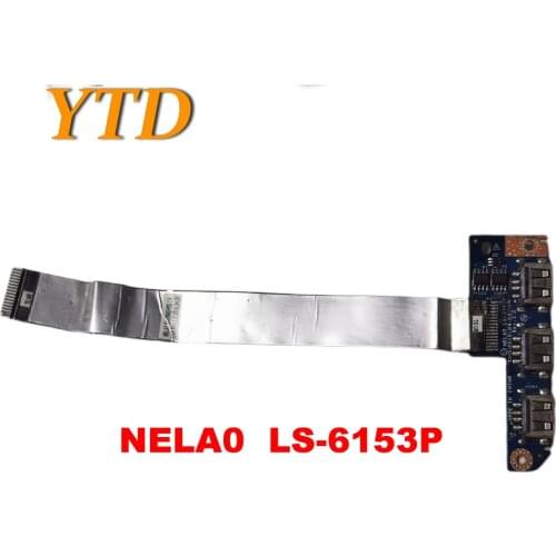 Original for Gateway ID49C ID49C07U USB Board w Cable PN NELA0 LS-6153P tested good free shipping