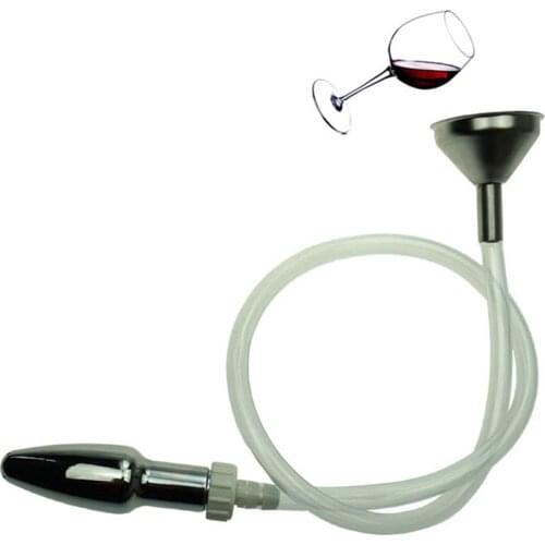 Funnel Anal Tube Enema Anal Cleaning Butt Plug Anal Sex Toys For Men Woman Vaginal Cleaner Gay Adult Enemator Erotic Toys