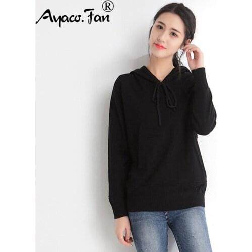 Autumn Sweatshirts Women 2019 New Womens Gown With A Hood Hoodies Ladies Long Sleeve Casual Hooded Pullover Clothes Sweatshirt