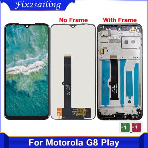 100%Test For Motorola Moto G8 Play XT2015 XT2015-2 LCD Display Touch Screen Digitizer Glass Assembly For Motorola G8Play Lcd