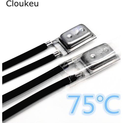 17AM022A5 75C Temperature Switch Thermal control Overcurrent protector 75 Centigrade
