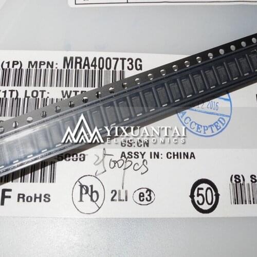 50pcs/lot 100pcs/lot 500pcs/lot Free Shipping! 100% New Original MRA4007T3G MRA4007 R17 SMD