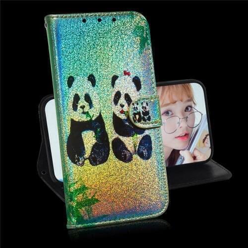 Color drawing Dazzle Flip Wallet Phone Case For Xiaomi 9T CC9 CC9E A3 A2 Lite Redmi 7 7A 6A 6 Pro Y3 K20 Note 7 6 Pro 7S Cover