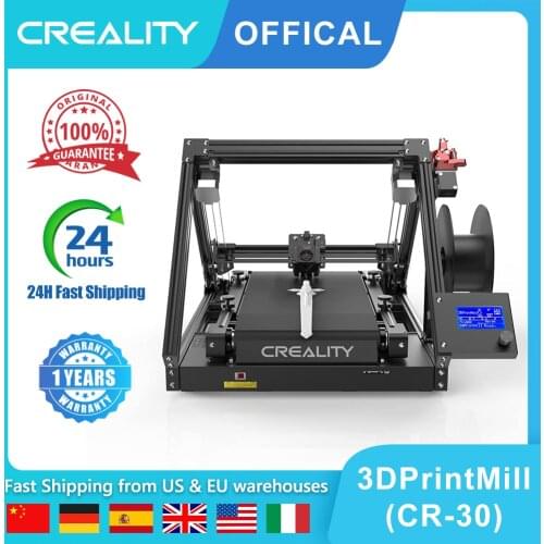 Creality CR-30 3DPrintMill with Infinite-Z-axis Batch Printing Dual-Gear Metal Extruder Rolling Conveyor Belt CoreXY Structure
