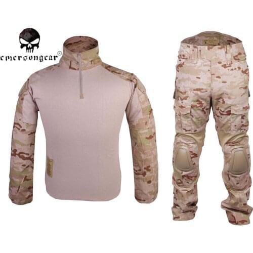 Emerson Gen2 Combat Suit Airsoft Military Tactical bdu Uniform Multicam Arid EM6970