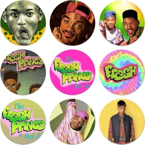 The fresh prince of bel air Badge Brooch Pin Accessories For Clothes Backpack Decoration gift 58mm