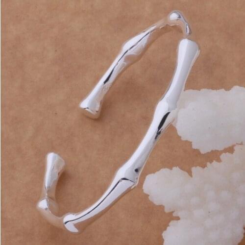 New Fashion Trend Light Luxury Bamboo Opening Bracelets Bangle For Women Student Girlfriend Net Red Creative Jewelry