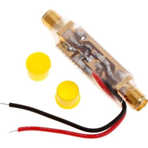 Drop Ship 10MHz-6000MHz 6GHz Wideband Amplifier Broadband RF Feeder RF Isolator Bias Tee