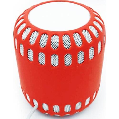 Bluetooth Music Player Speaker Silicone Anti-Fall Shockproof Protective Cover for Homepod Smart Music Player Speaker Cases