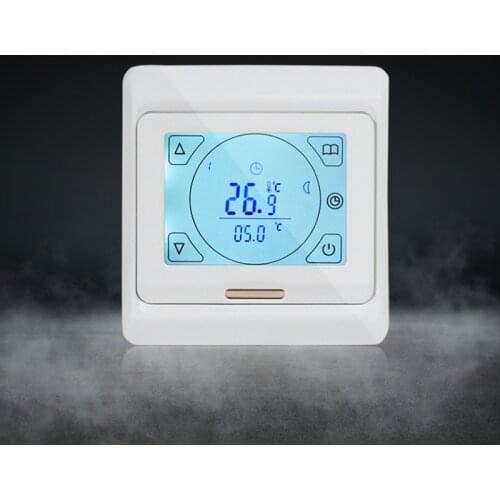M9.719 (E91) Electric Floor Heating System Temperature Controller Touch Screen Room Thermoregulator