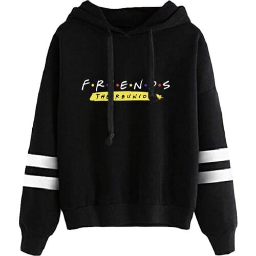 New Friends: The Reunion Hoodie Unisex Pocketless Sleeve Women Mens Sweatshirt Harajuku Streetwear American Serie Custom Made
