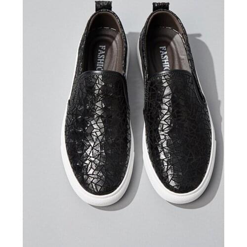 Comfy Loafers Shoes Men Comfortable Designer Flats Fashion Casual Mens Shoes Slip-On Punk Leather Sneakers Man Luxury Moccasins