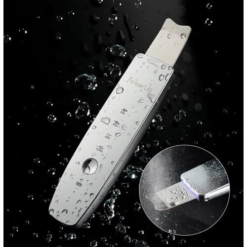 Ultrasonic Skin Scrubber Peeling Shovel Ion Acne Blackhead Remover Deep Face Cleaning Machine Face Lifting Facial Massager