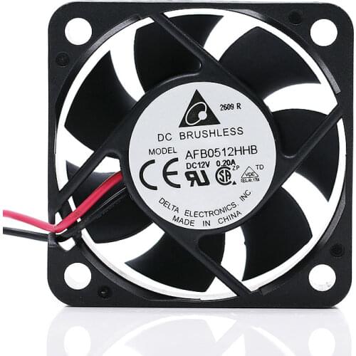 For Delta 5015 Afb0512hhb 12v 0.20a 5cm Double Ball Server cooling Fan
