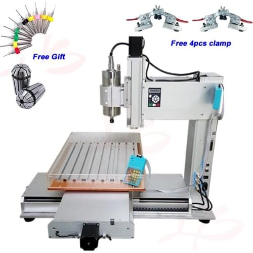1500W 2200W Column Type CNC Router Engraver 6040 1.5KW 2.2KW Vertical CNC Milling Machine
