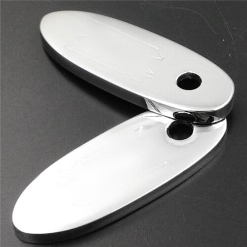 Aftermarket free shipping motorcycle parts for Suzuki GSXR 600 750 1000 1100 GSX-R Mirror Block Off base Plates CHROMED