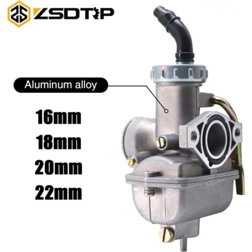 ZSDTRP PZ16 PZ18 PZ20 PZ22 Carburetor Carb Kit for Keihi 50cc 70cc 90cc 125cc 135cc Motorcycle Dirt Bike ATV