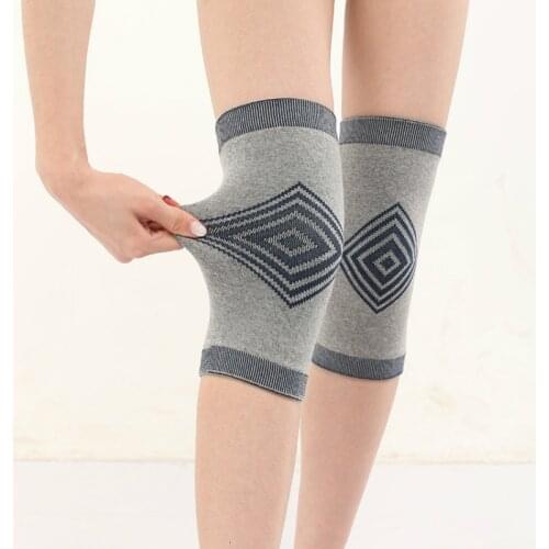 1 Pair Squat Knee Support Sleeves Breathable Compression Sport Knee Pad Protector For Weightlifting Powerlifting CrossFit Unisex