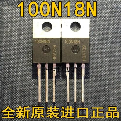 10 PCS IPP100N18N3G 100N18N TO-220 ＆IPP114N12N3G 114N12N TO220 75A/120V MOS＆IPP147N12N3G 147N12N TO220 56A/120V