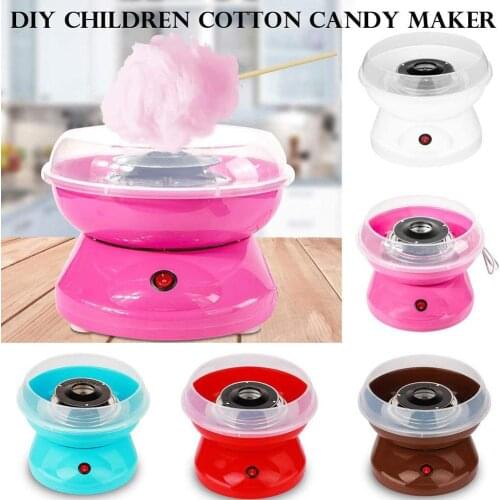 Automatic Electric DIY Cotton Candy Machine Portable Sugar Fairy Floss Maker Durable Easy to Use Portable Cotton Candy Maker